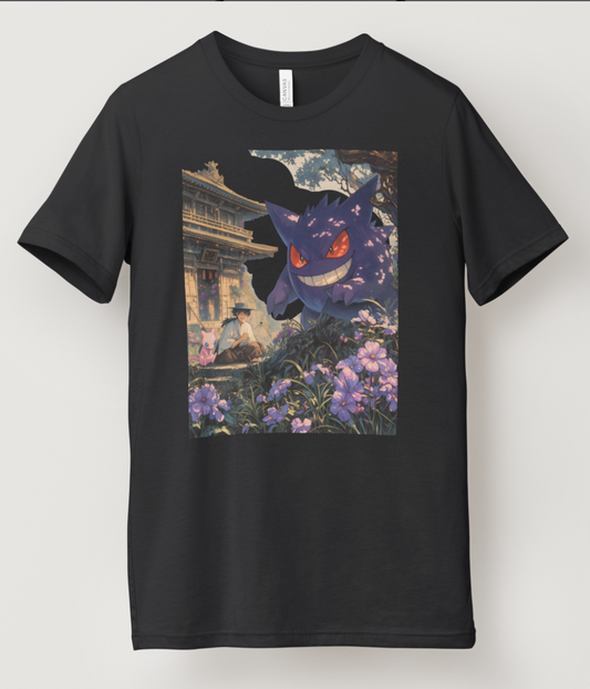 Gengar & Mew Graphic T-Shirt