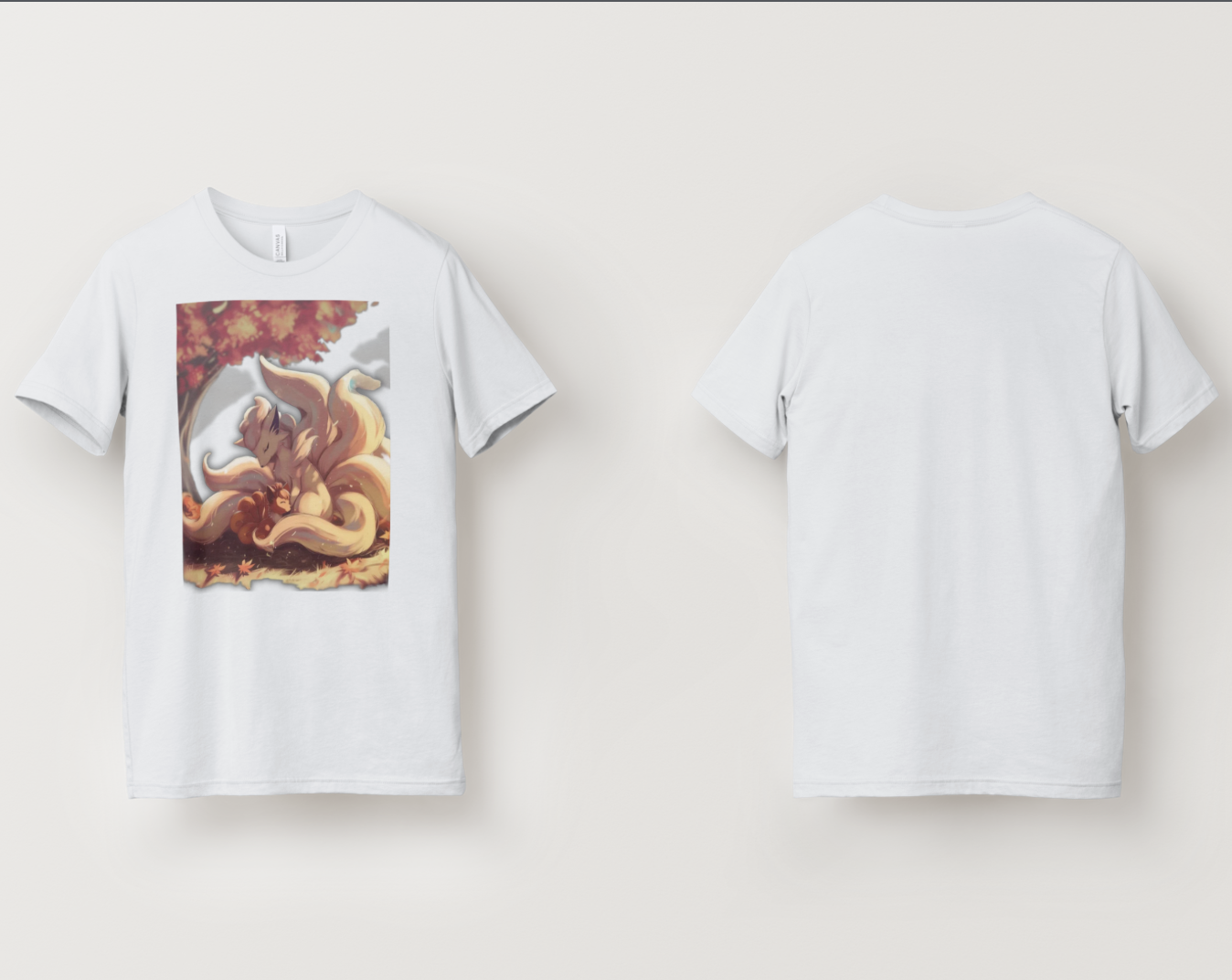 Ninetales & Vulpix Graphic T-Shirt