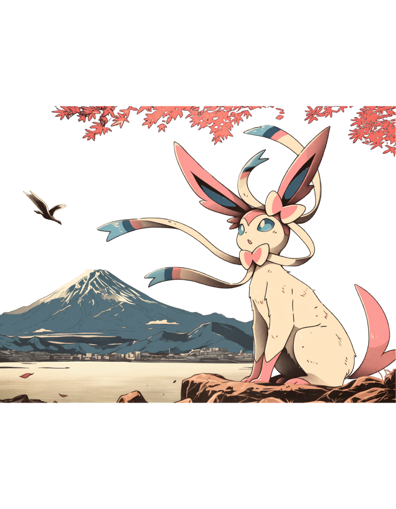Japanese Eeveelution Collection T-Shirt
