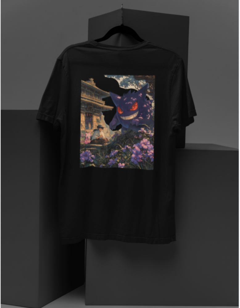 Gengar & Mew Graphic T-Shirt