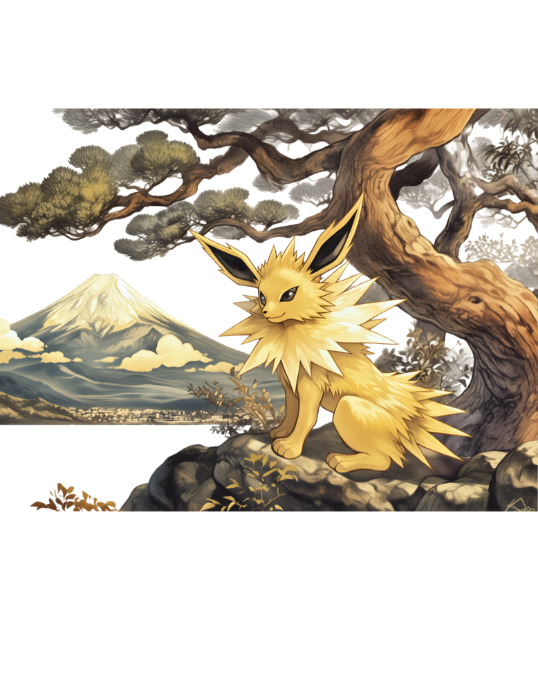 Japanese Eeveelution Collection T-Shirt