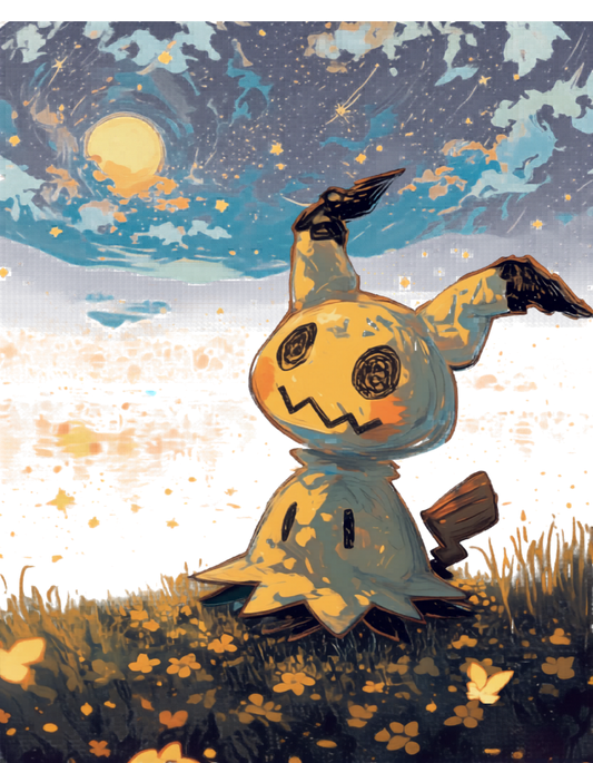 Moonlit Mimikyu Graphic T-Shirt