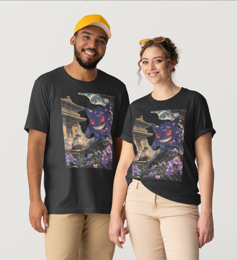 Gengar & Mew Graphic T-Shirt
