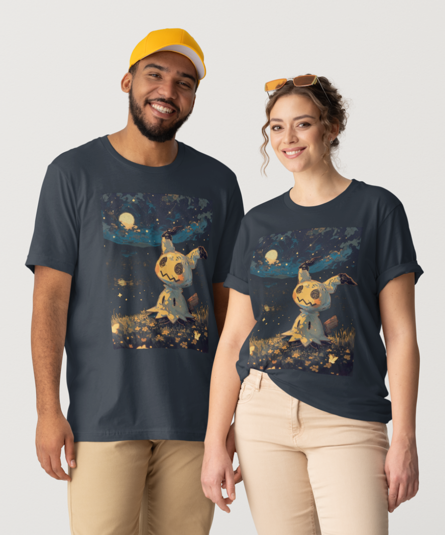 Moonlit Mimikyu Graphic T-Shirt
