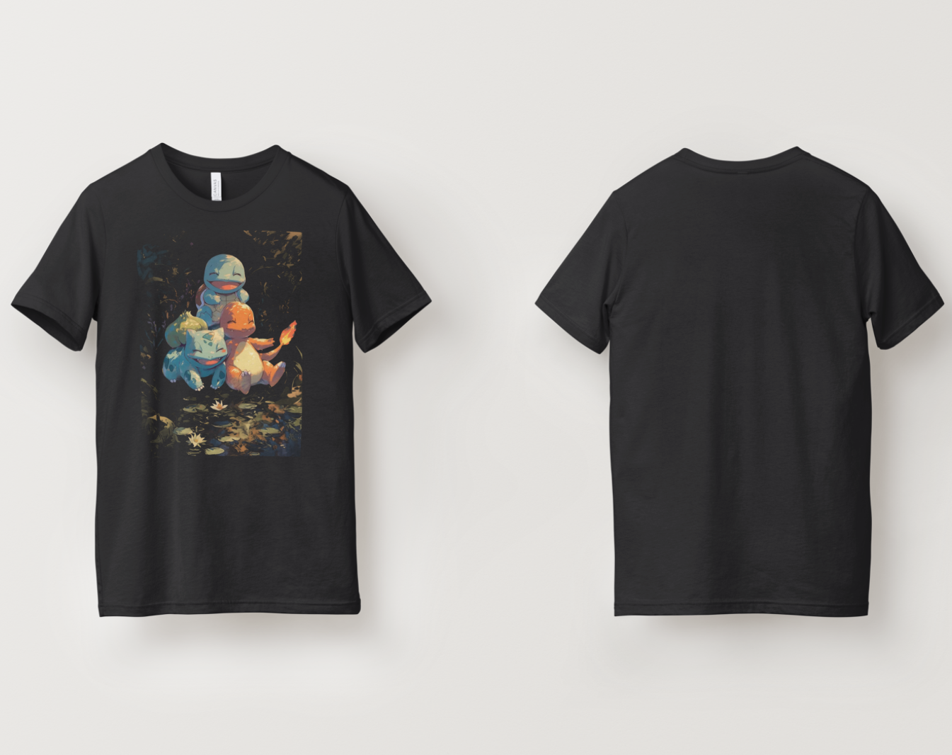 Kanto Starters Graphic T-Shirt