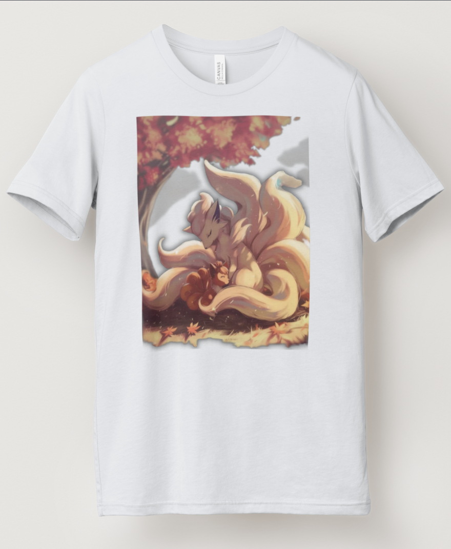 Ninetales & Vulpix Graphic T-Shirt